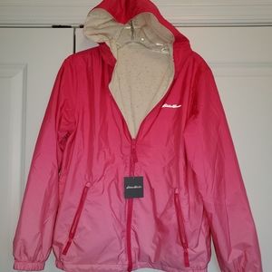 Hooded Eddie Bauer Jacket L